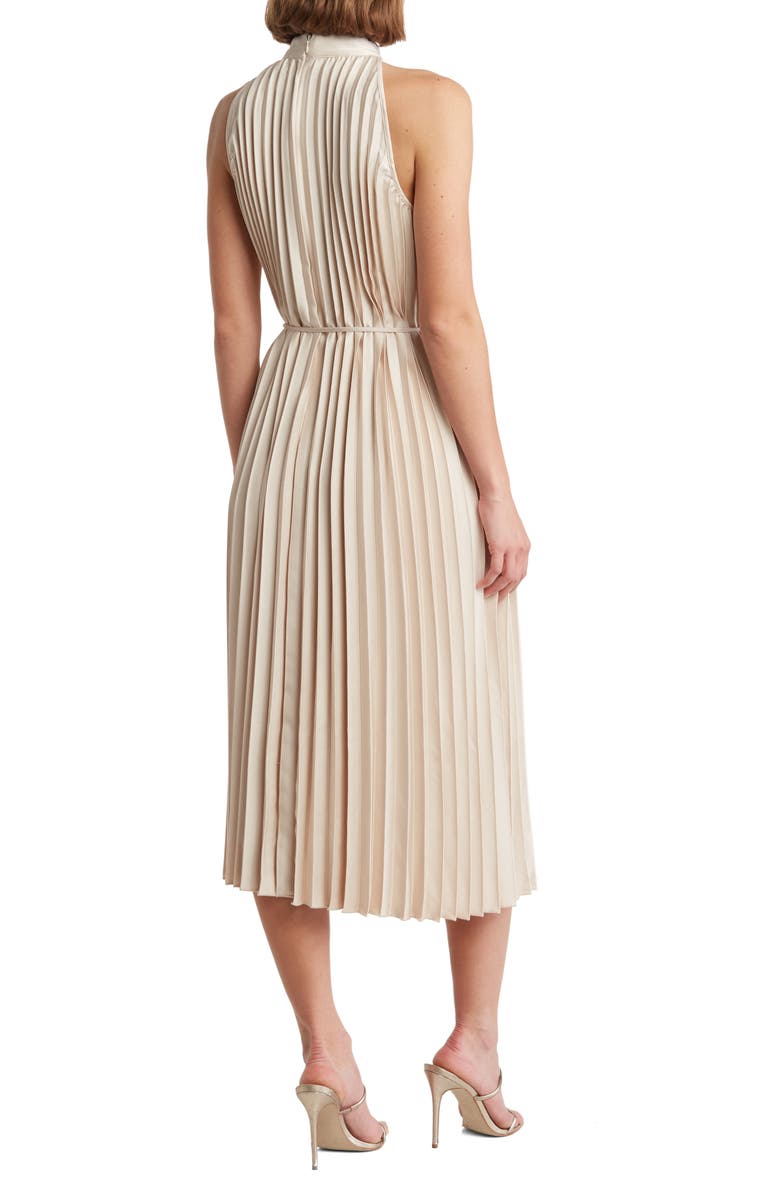 Sam Edelman Sleeveless Pleated Dress, Alternate, color, 