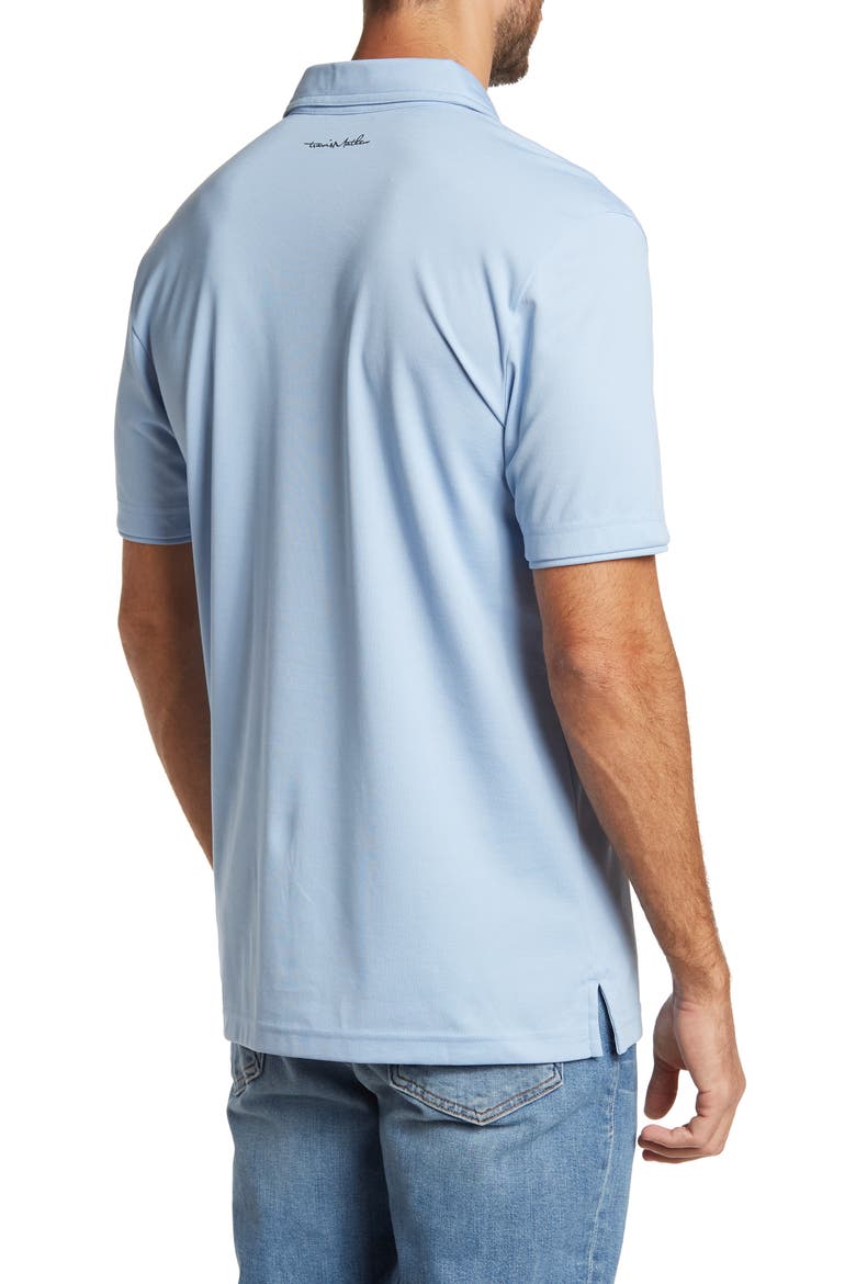 Excursion Knit Polo, Alternate, color, HEATHER BLUE