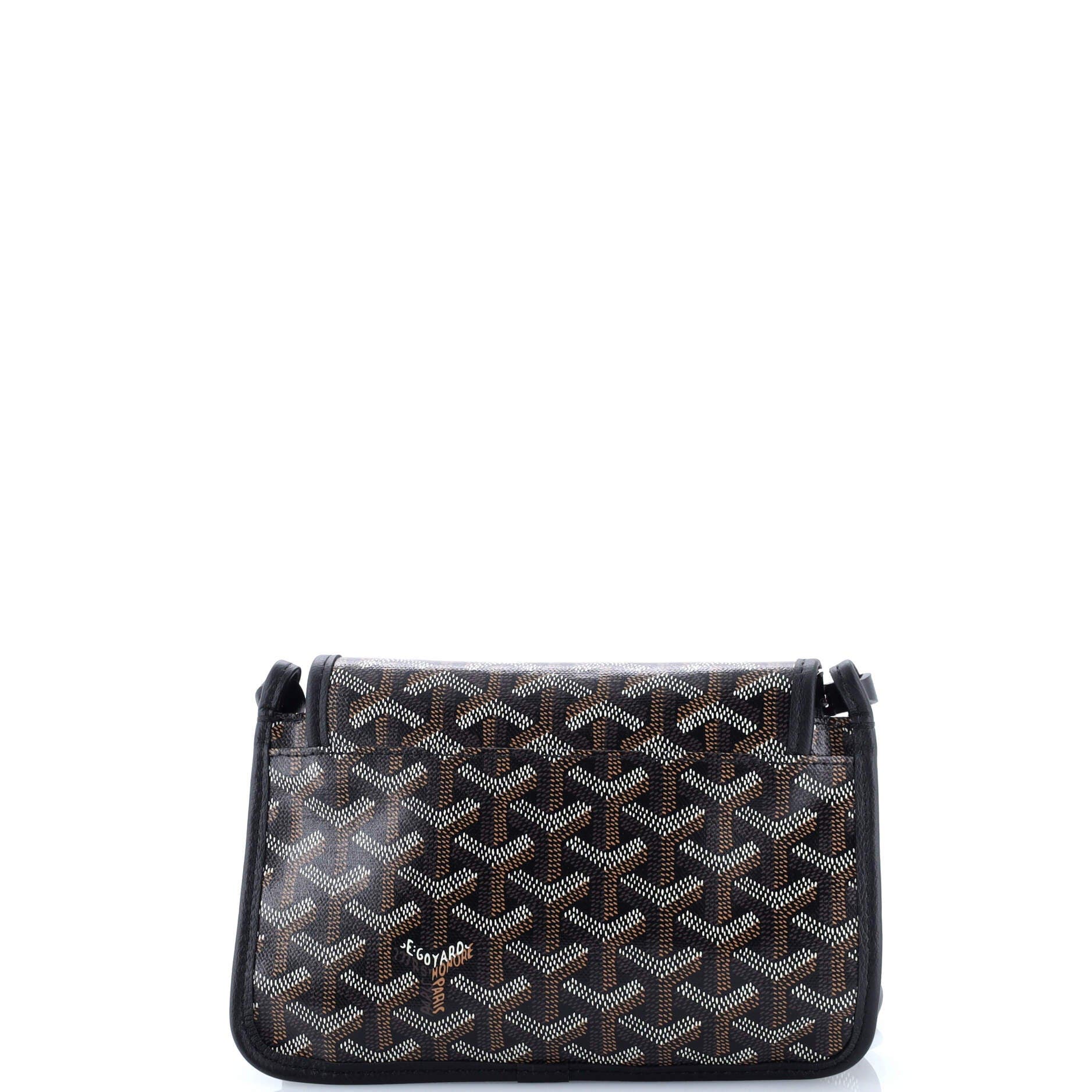 Pre-Owned Goyard Plumet Clutch Wallet Coated Canvas, Alternate, color, 