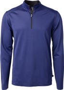 Cutter & Buck Virtue Micro Stripe Quarter Zip Pullover