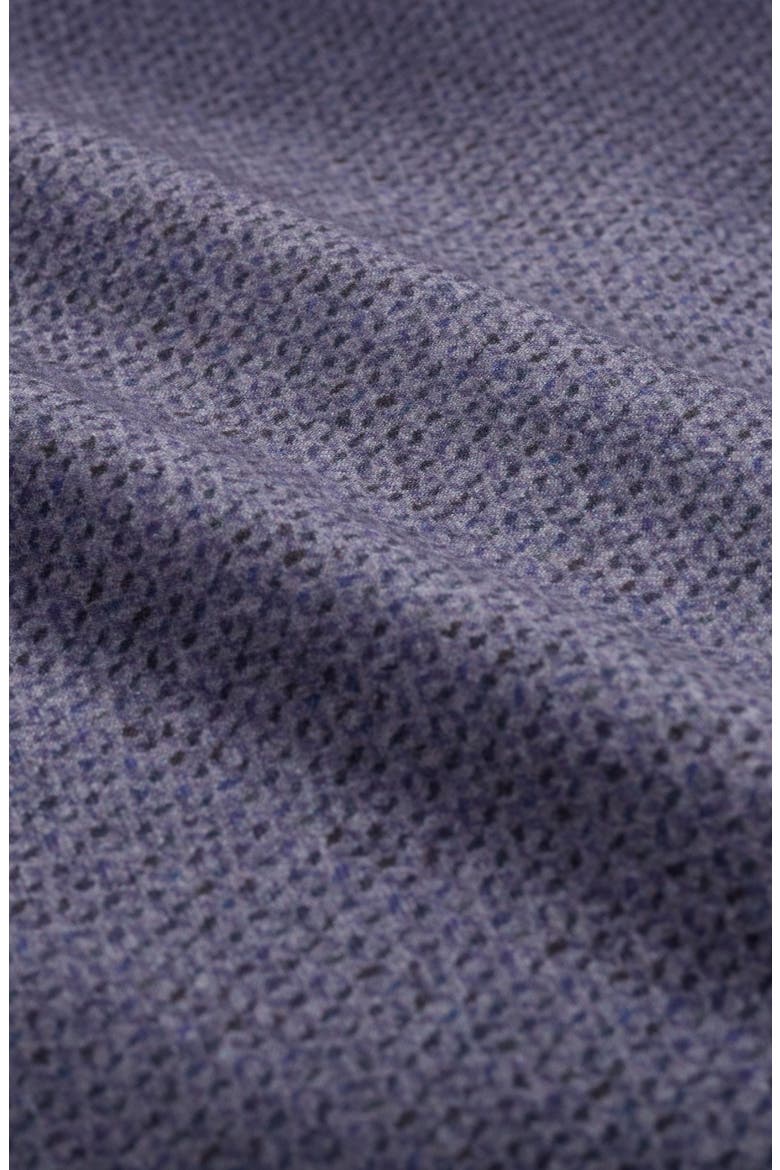 Axel Shaped Fit Brushed Mélange Button-Up Shirt, Alternate, color, AMETHYST