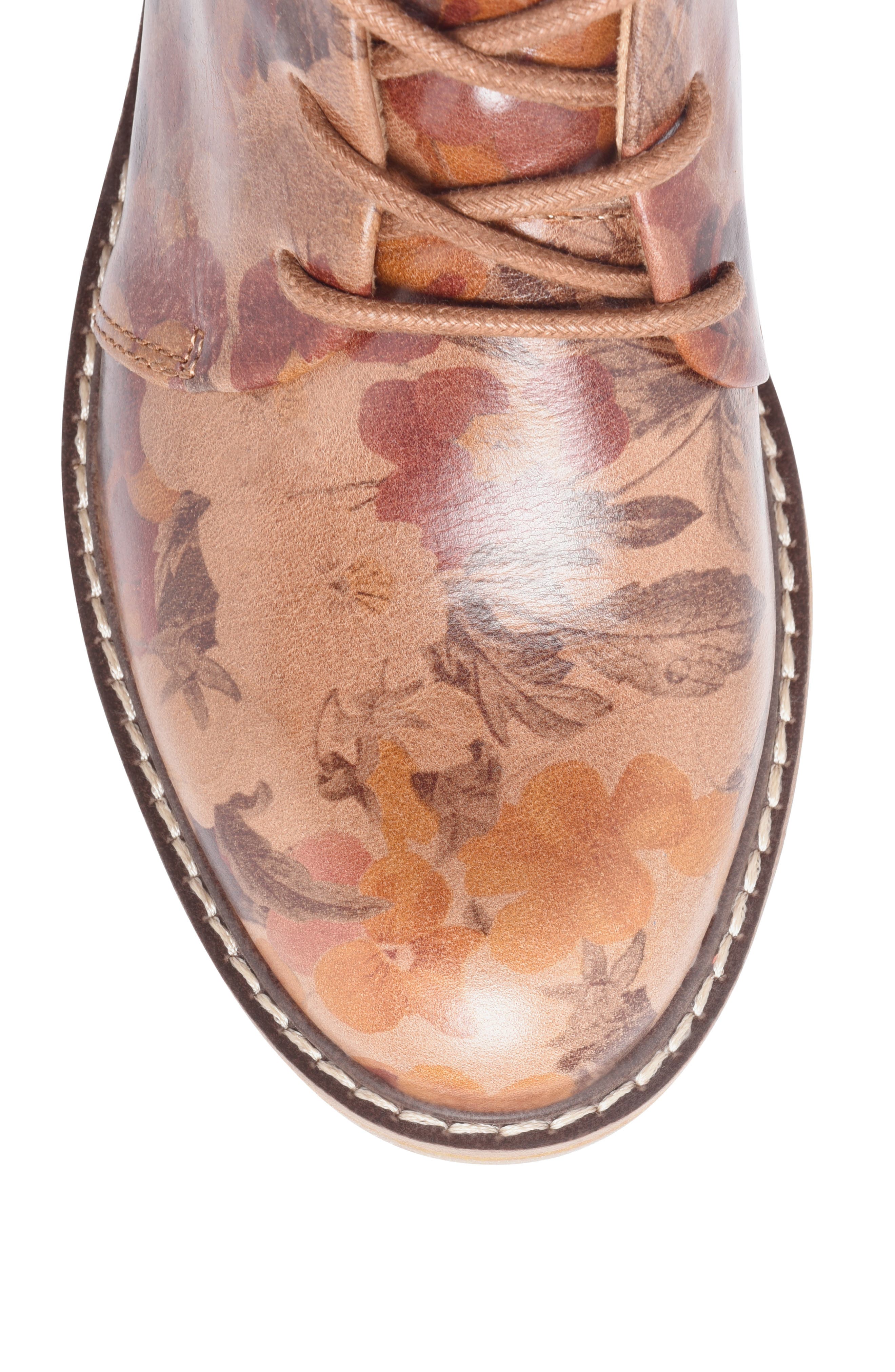 Comfortiva Rebeca Floral Bootie, Alternate, color, Tan