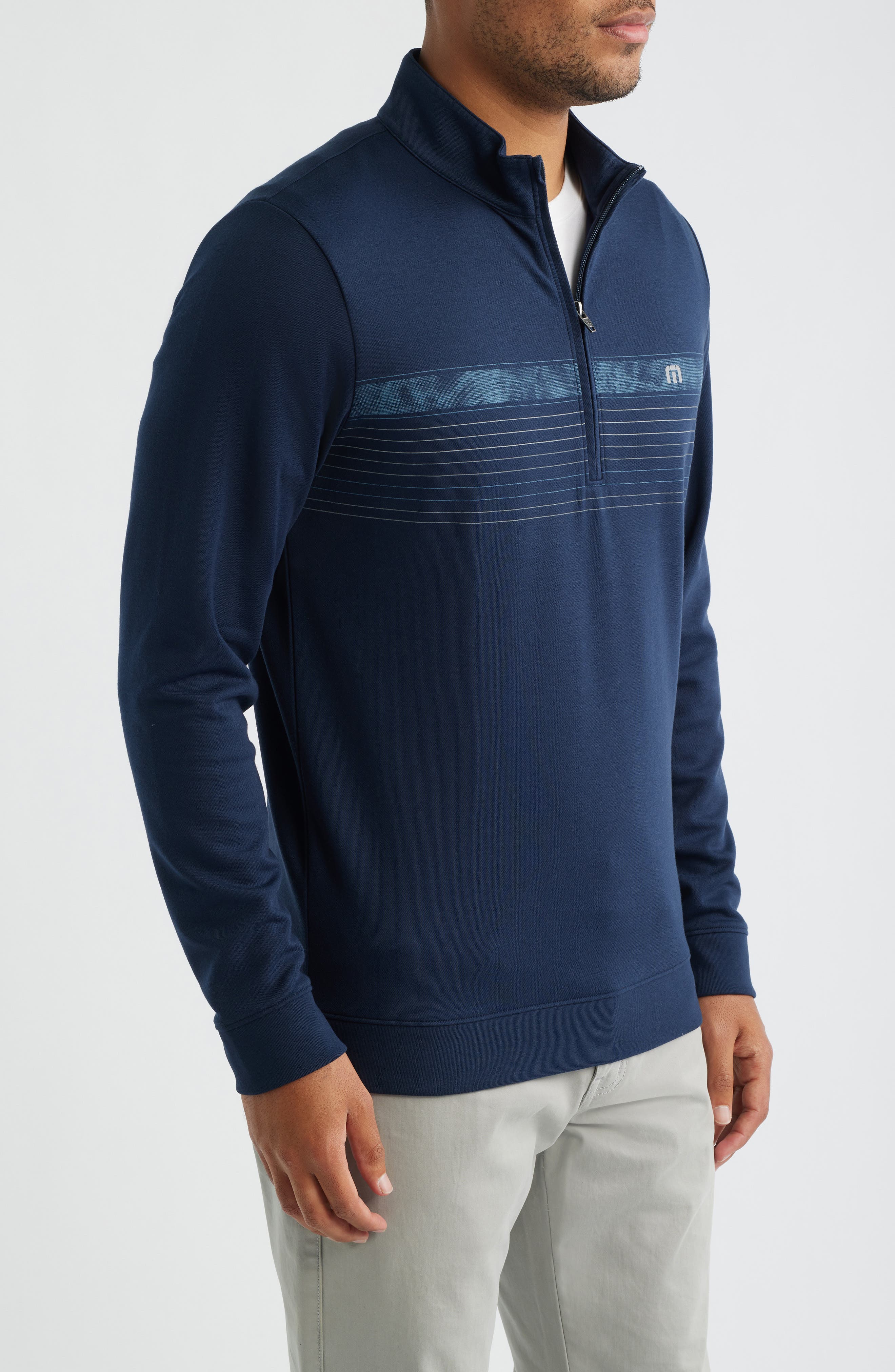 つう TravisMathew Overnight Train Quarter Zip Pullover (Men) | Nordstrom
