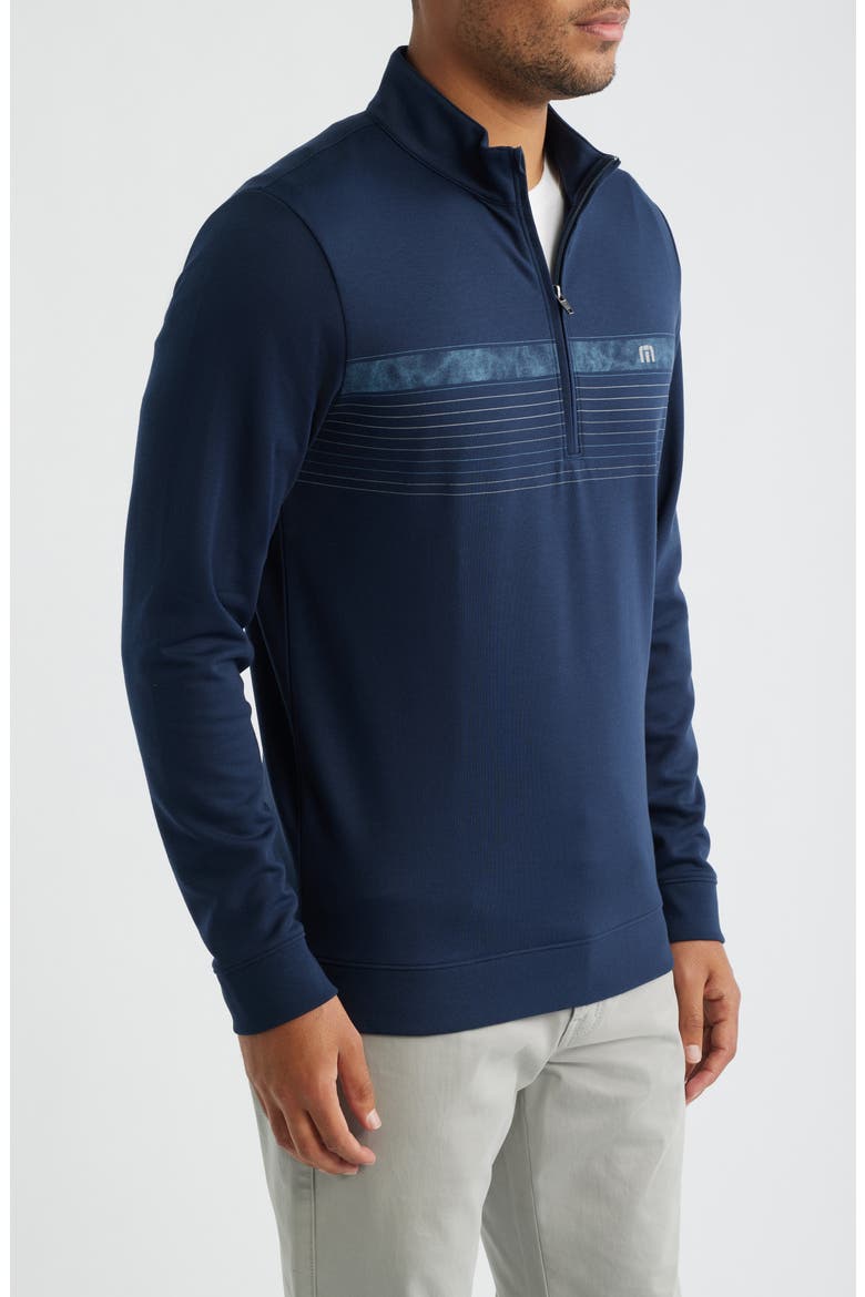 Overnight Train Quarter Zip Pullover, Alternate, color, TOTAL ECLIPSE