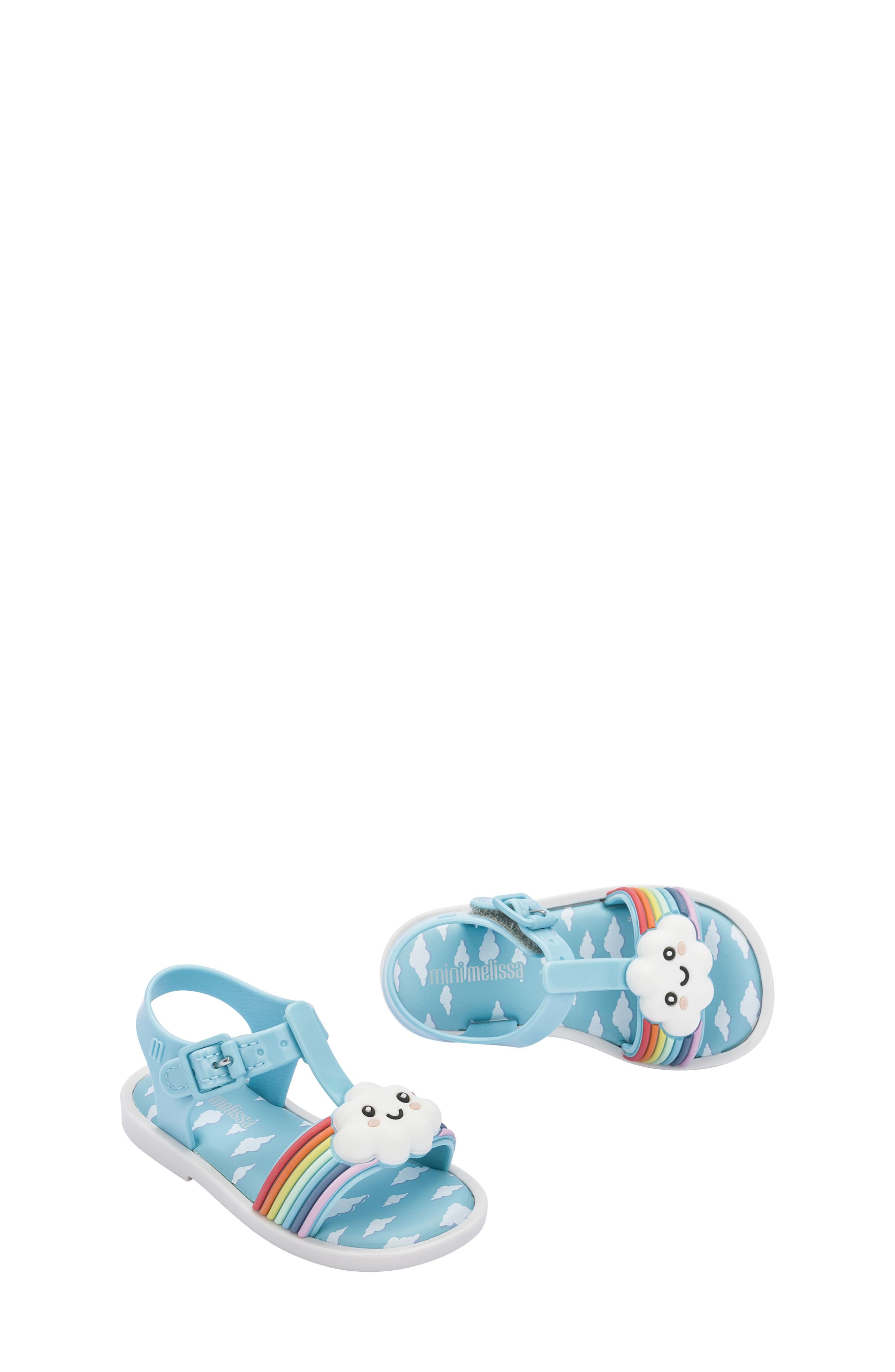 Mini Melissa Kids' Mar Sunny Jelly Sandal, Alternate, color, 