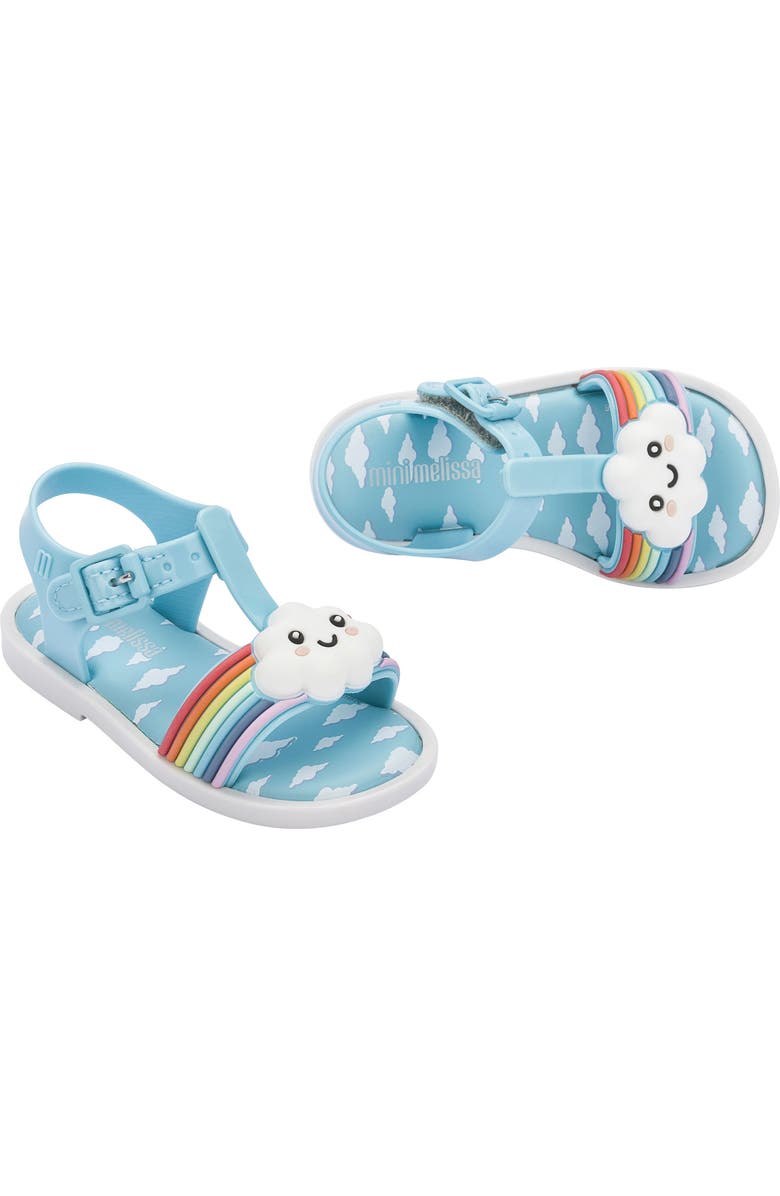 Mini Melissa Kids' Mar Sunny Jelly Sandal, Alternate, color,