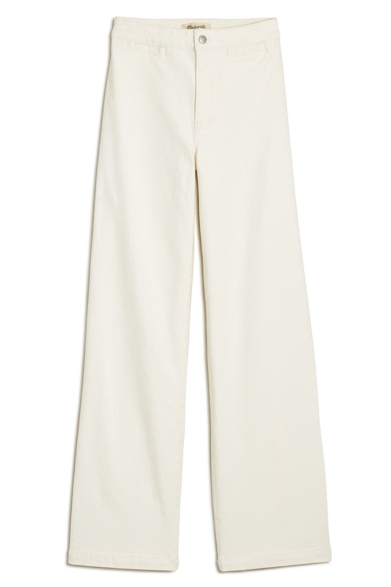 Curvy Perfect Wide Leg Crop Jeans, Alternate, color, TILE WHITE