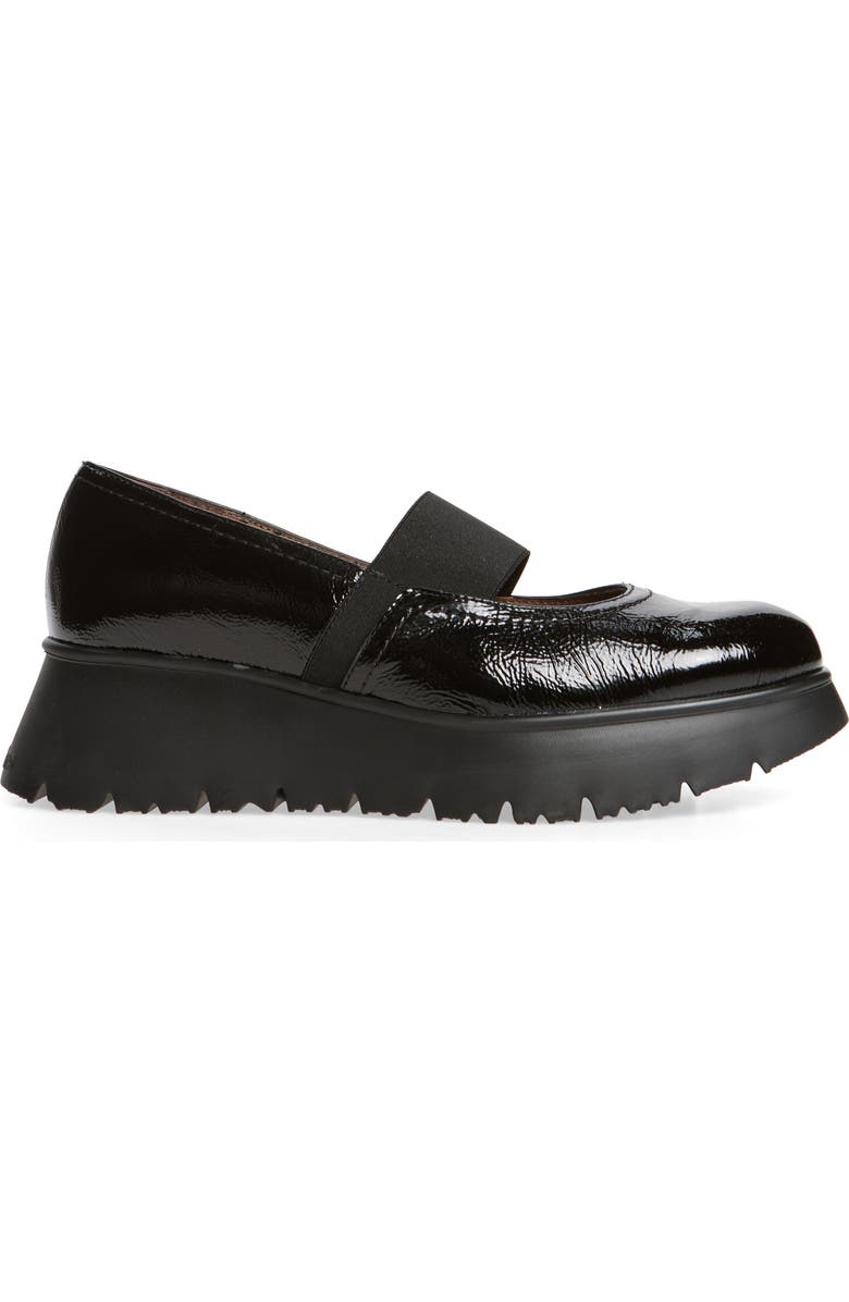 Wonders Platform Mary Jane Loafer, Alternate, color,