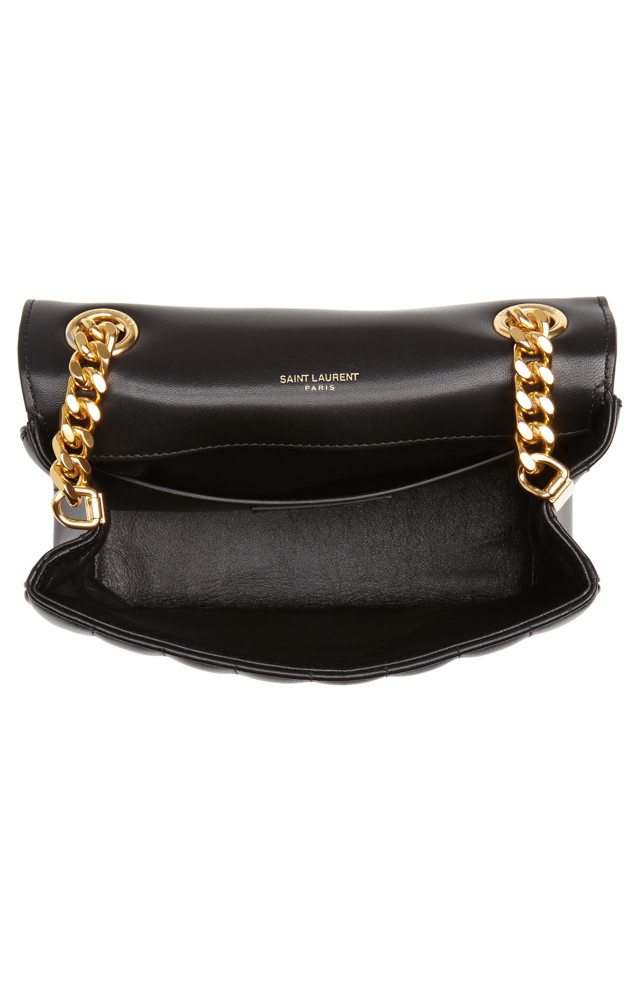 Saint Laurent Medium Vicky Leather Crossbody Bag, Alternate, color, 