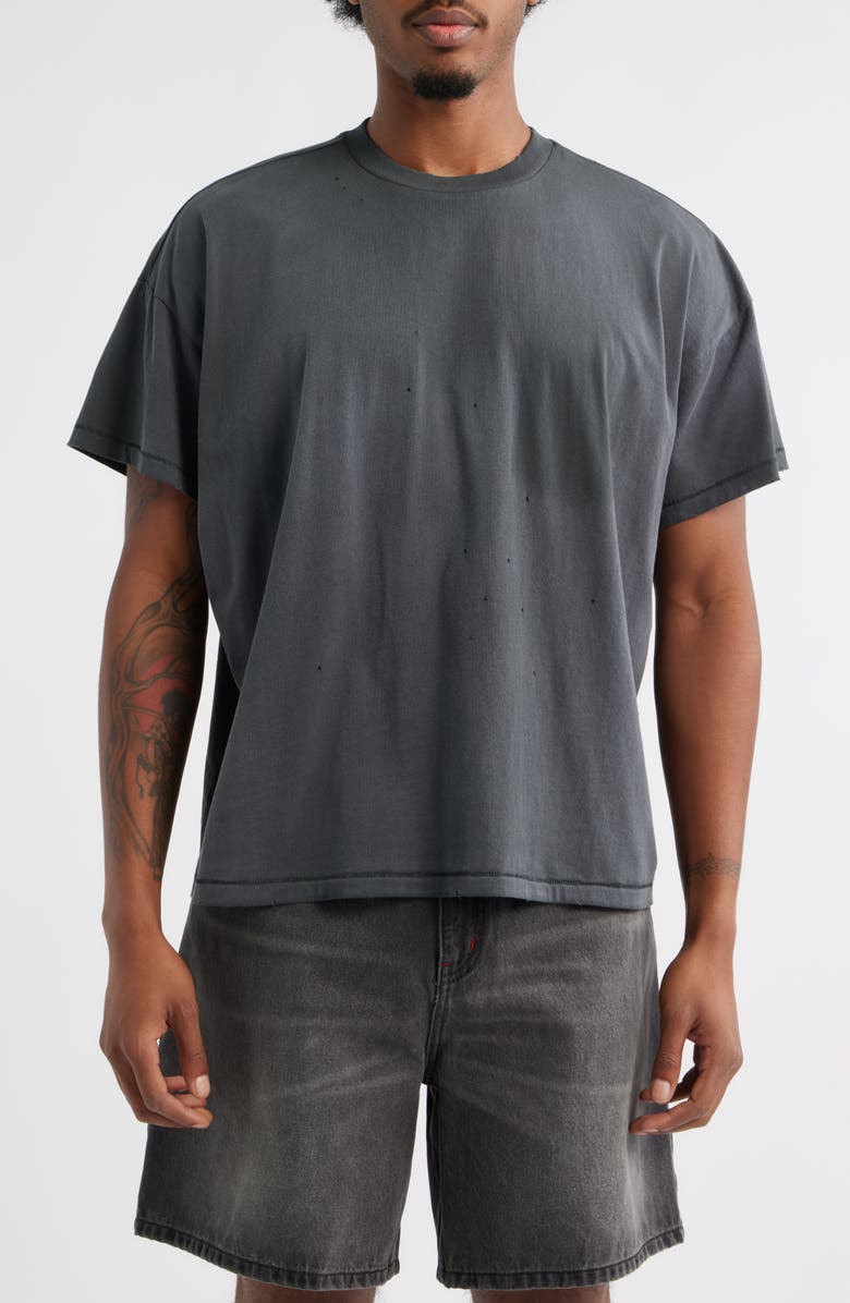 Elwood Sun Faded T-Shirt, Main, color, Washed Black