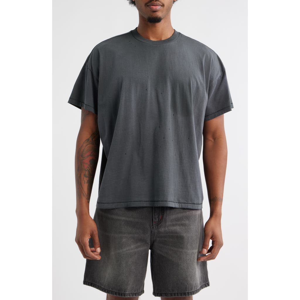 Elwood Sun Faded T-shirt In Gray