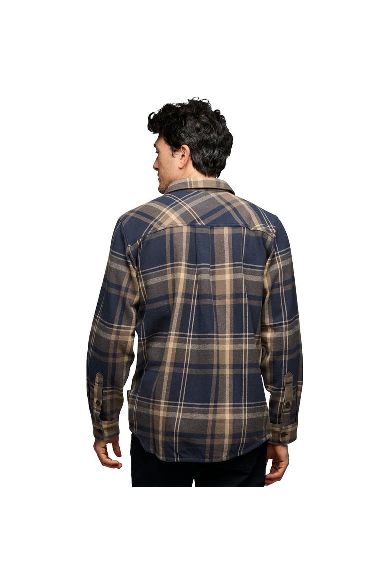 Project Flannel - Men's, Alternate, color, Charcoal/Walnut Plaid