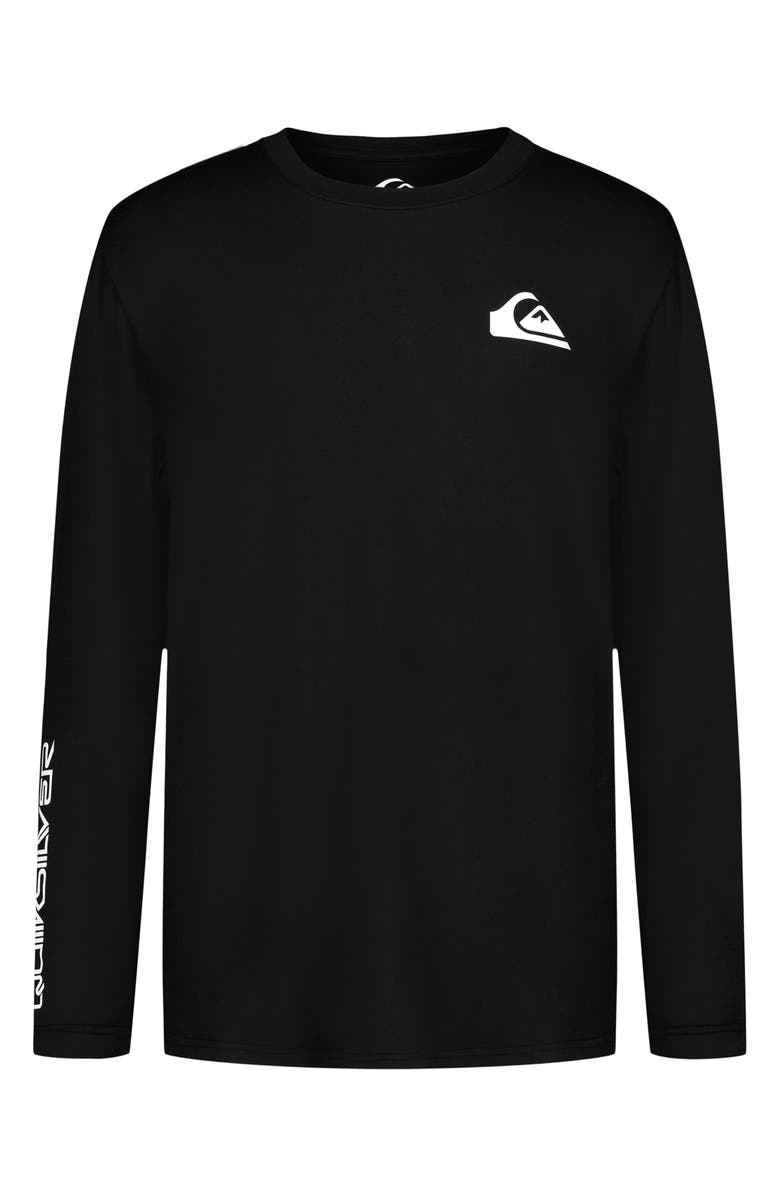 Quiksilver Kids' Everyday UPF 50+ Surf T-Shirt, Main, color, Black
