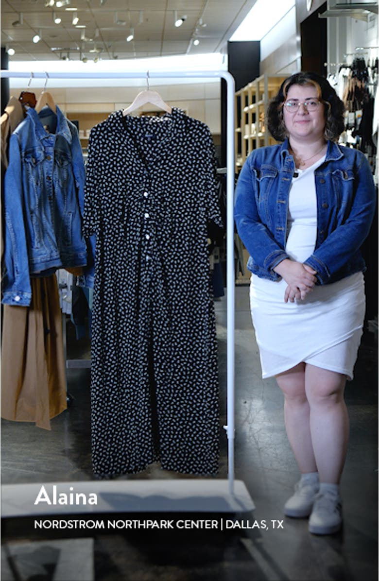 Floral Shirtdress, sales video thumbnail