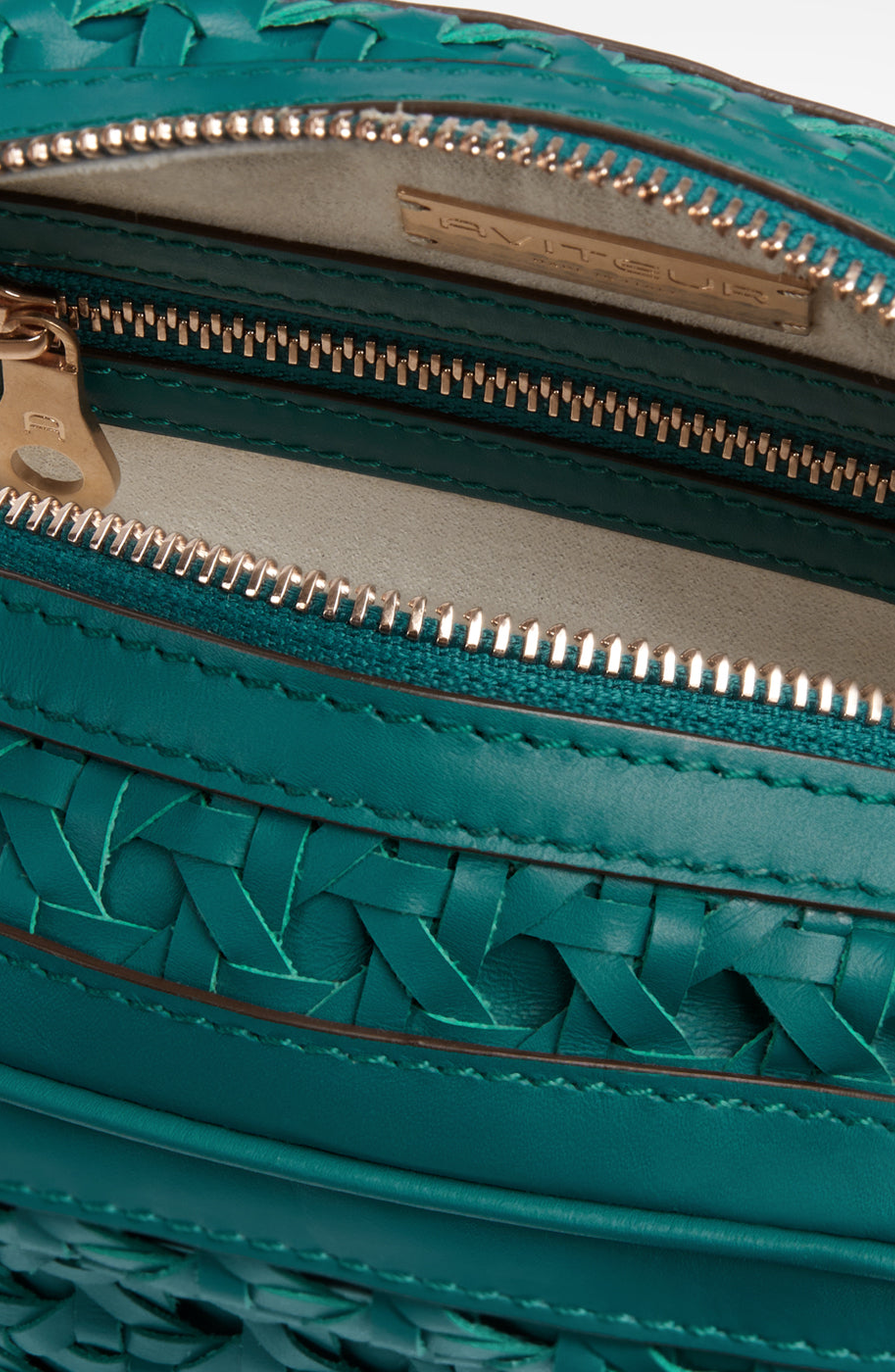 Cristallino Handbag, Alternate, color, Teal