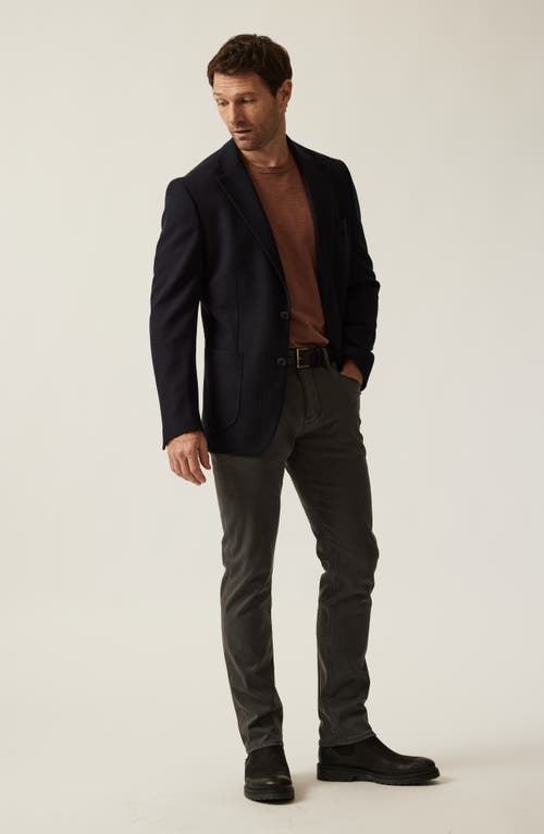 34 Heritage Matteo Slim Fit Navy Knit Blazer In Blue