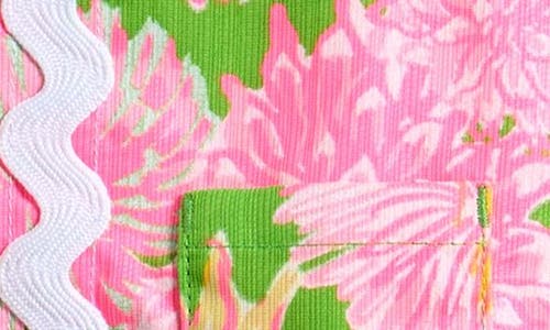 Lilly Pulitzer ® Baby Lilly Cotton Shift Dress & Bloomers Set In Pink