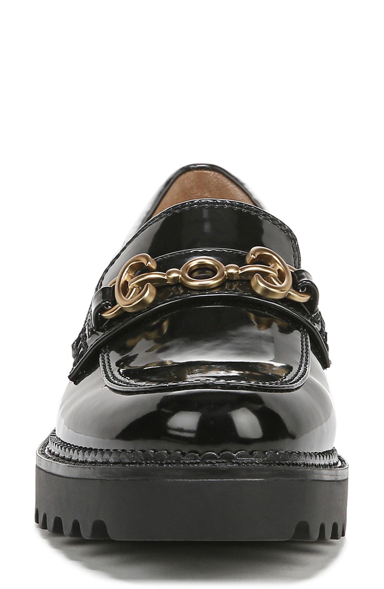 Deana Platform Loafer, Alternate, color, BLACK