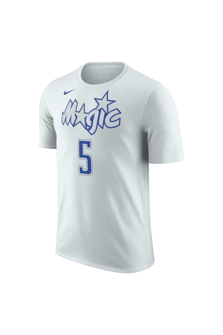 Unisex Nike Paolo Banchero Silver Orlando Magic 2025/26 City Edition Name & Number T-Shirt, Alternate, color, Silver