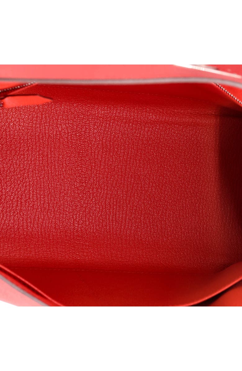 Pre-Owned Hermes Kelly Handbag Red Epsom with Palladium Hardware 28, Alternate, color, Rouge Tomate
