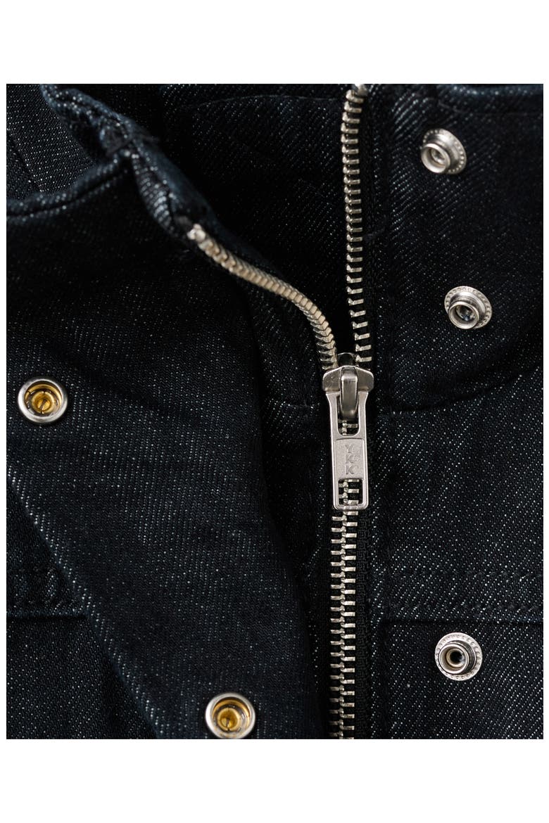 Oversize Denim Barn Jacket, Alternate, color, OPEN BLUE