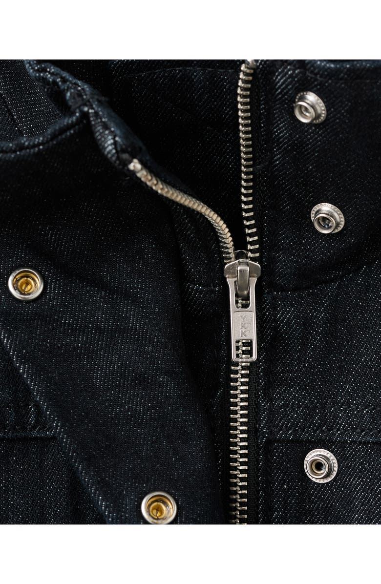 MANGO Oversize Denim Barn Jacket, Alternate, color,