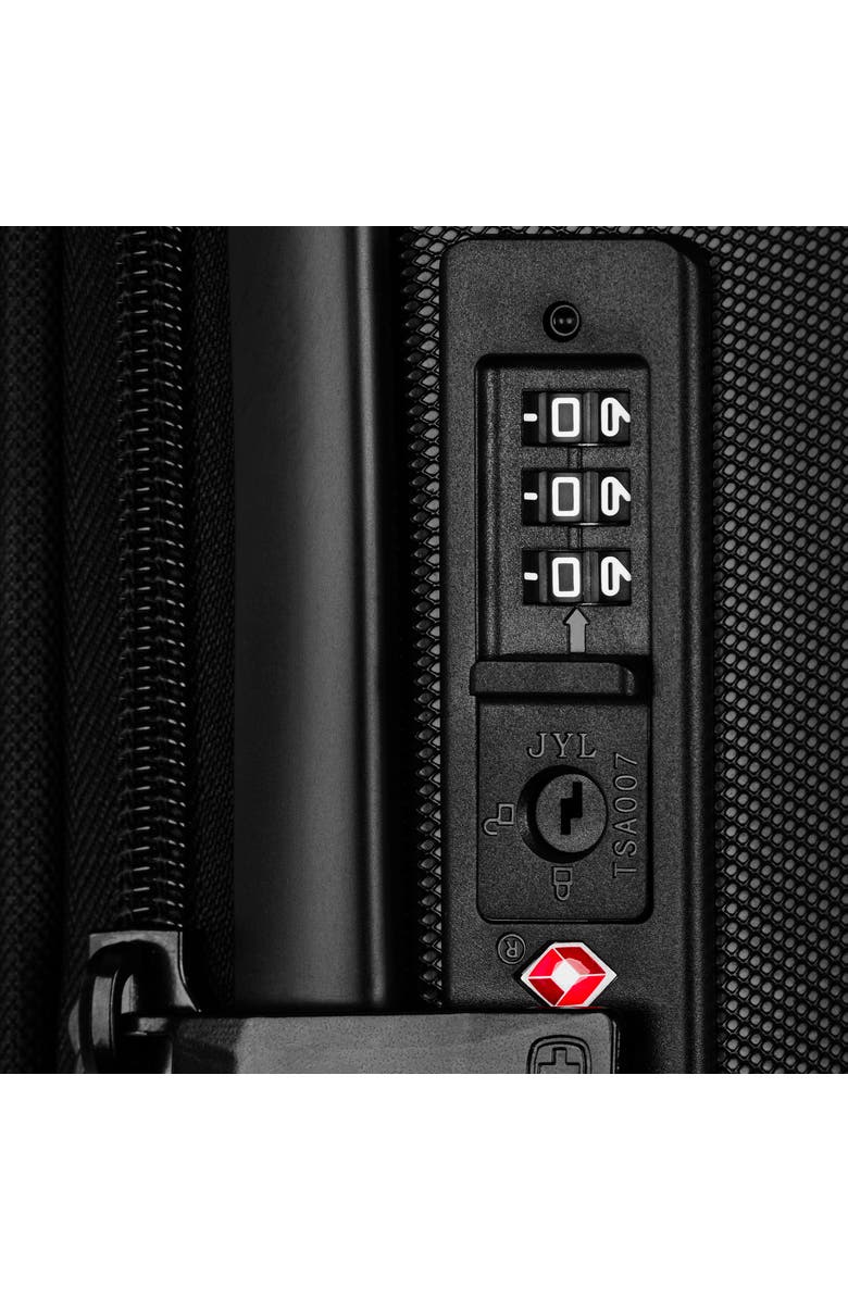 SWISSGEAR 28-Inch Hardside Spinner Luggage, Alternate, color, Black