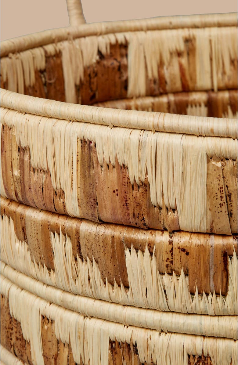 indego africa Kire Floor Basket in Natural, Alternate, color, Natural