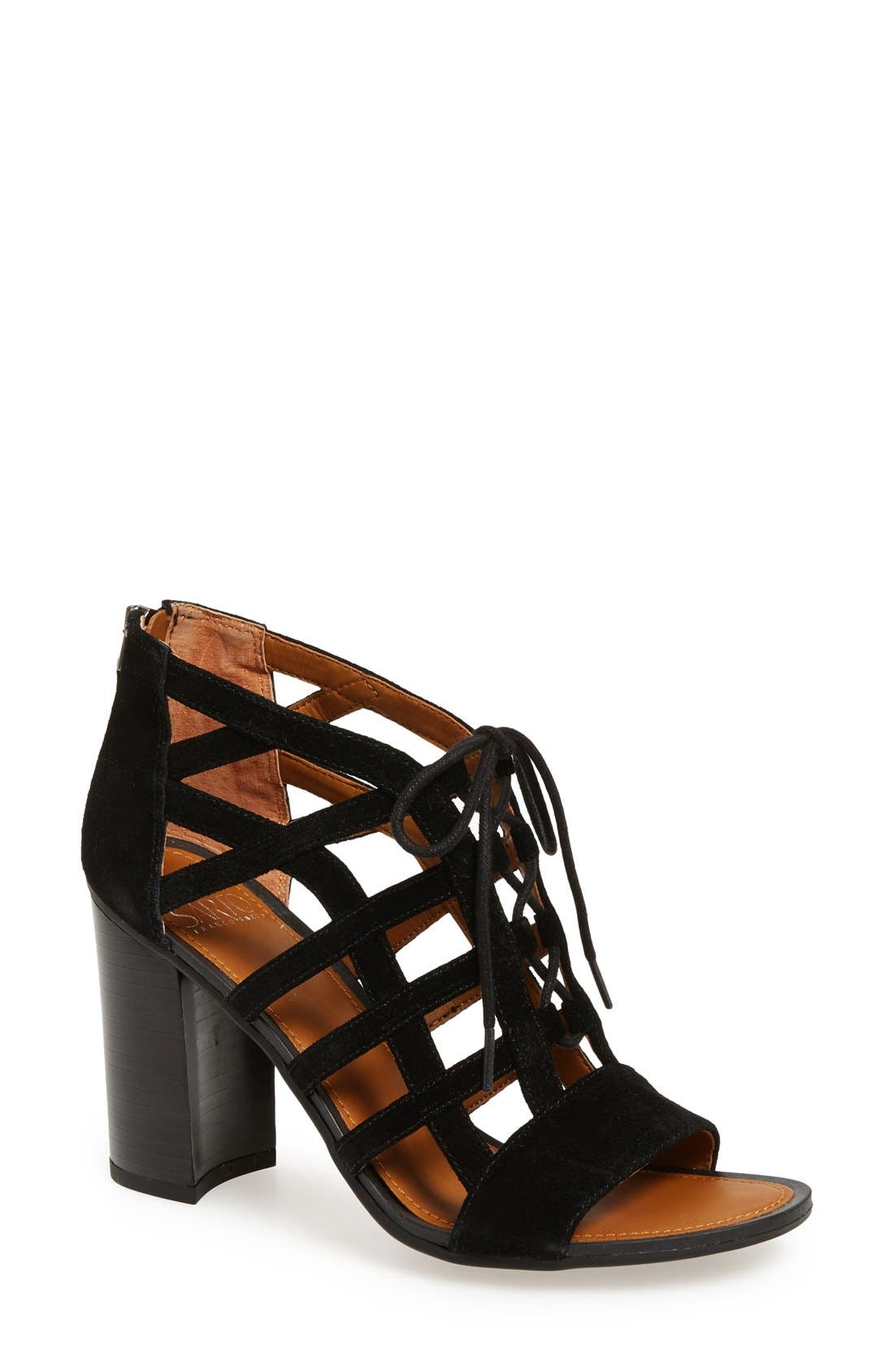 SARTO by Franco Sarto 'Supernova' Ghillie Sandal, Main, color, 