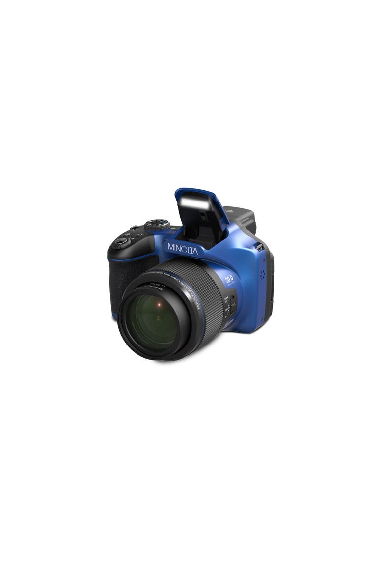 MN68Z 20MP/4K 68x Optical Zoom Bridge Camera, Alternate, color, Blue