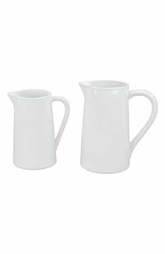 2-Piece Porcelain Pitcher Set