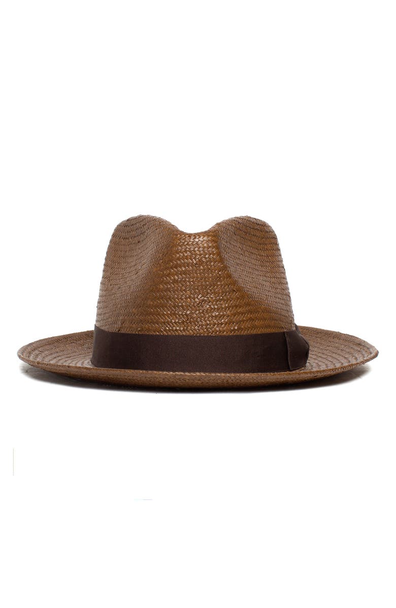 Goorin Bros. First & Foremost Woven Straw Hat, Alternate, color, 