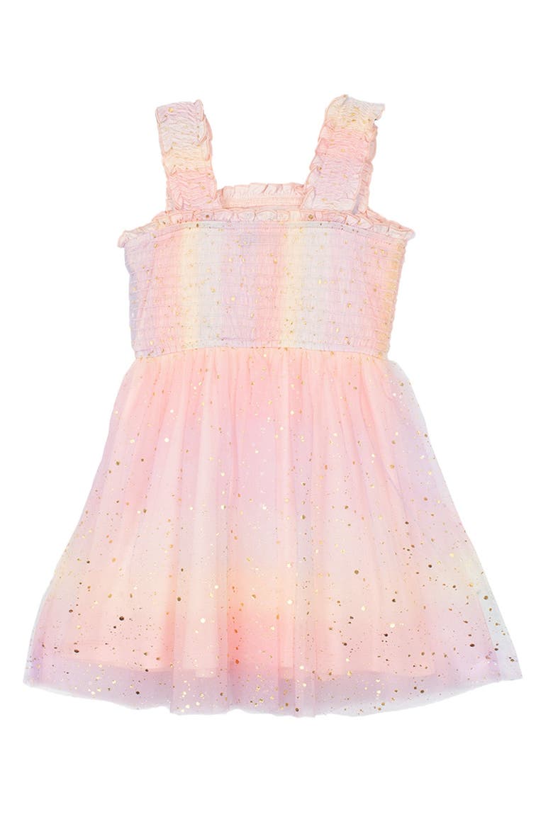 Sprinkles Ruffled Dress, Alternate, color, Pink