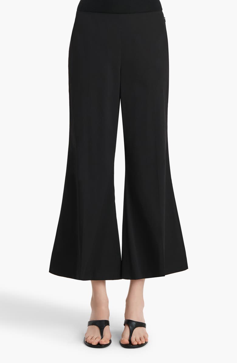 Khaite Walter Cotton & Silk Canvas, Main, color, Black