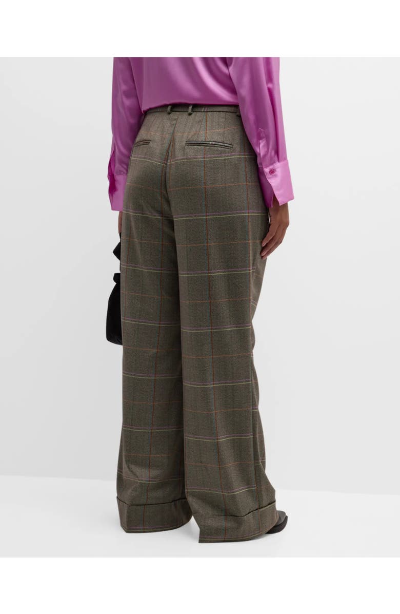 Gabriella Rossetti Bianca Herringbone Plaid Pant, Alternate, color,