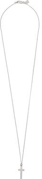 AllSaints Gabe Cross Pendant Necklace