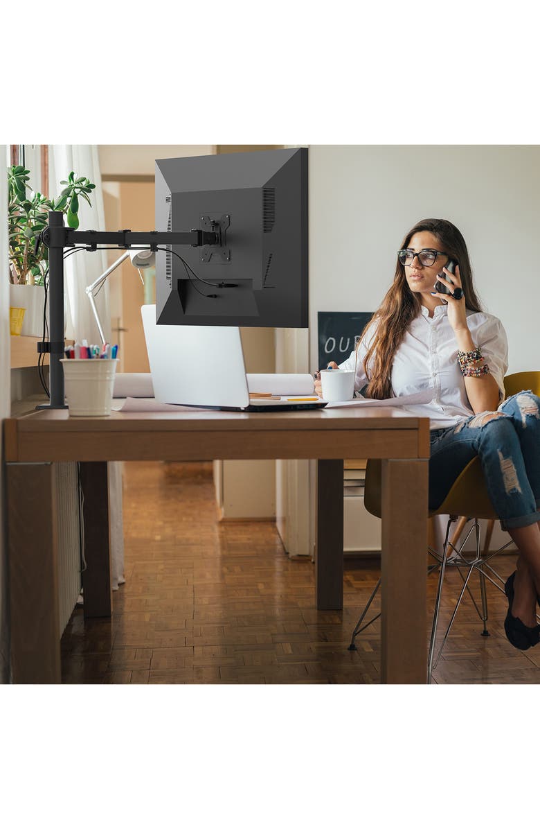 Kanto DML1000 Fully Adjustable Single Arm Desktop Monitor Mount, Alternate, color,