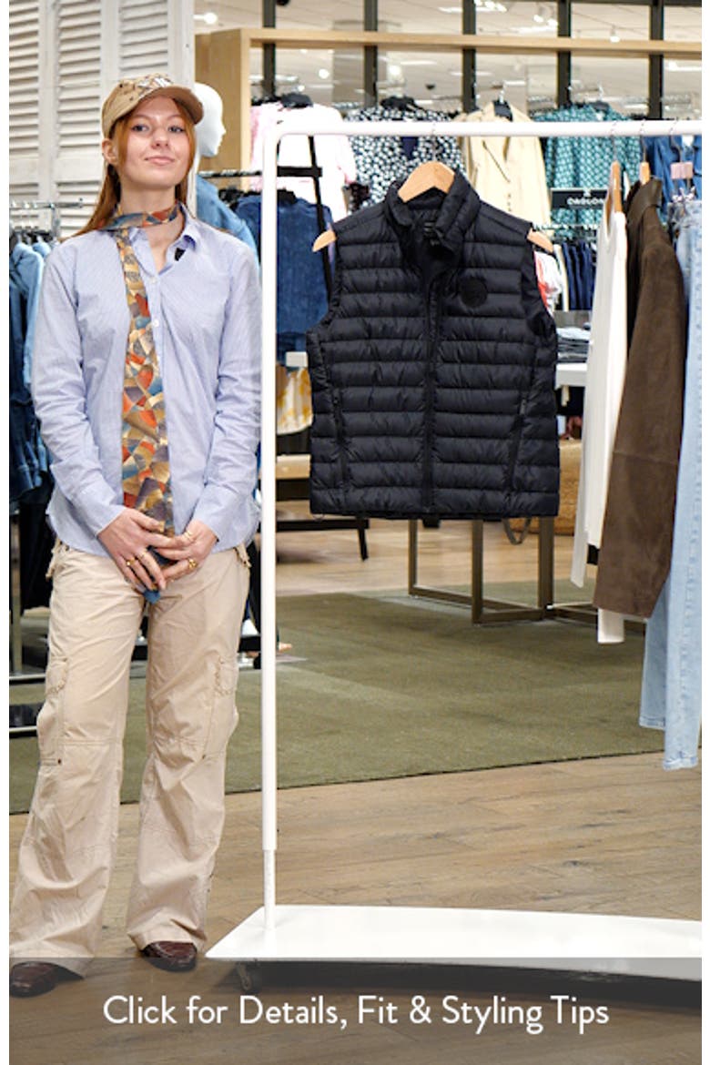 Aethera Quilted Ripstop 750 Fill Power Down Puffer Vest video