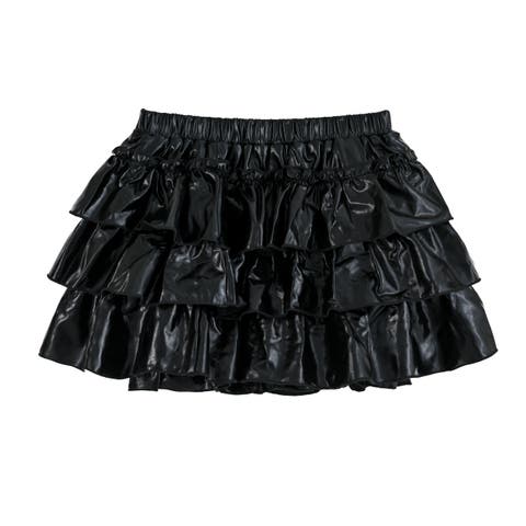 Tiered Mini Skirt