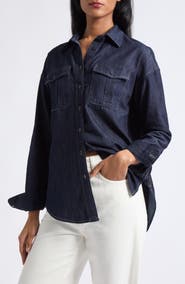 Lauren Ralph Lauren Durrell Cotton Button-Up Shirt