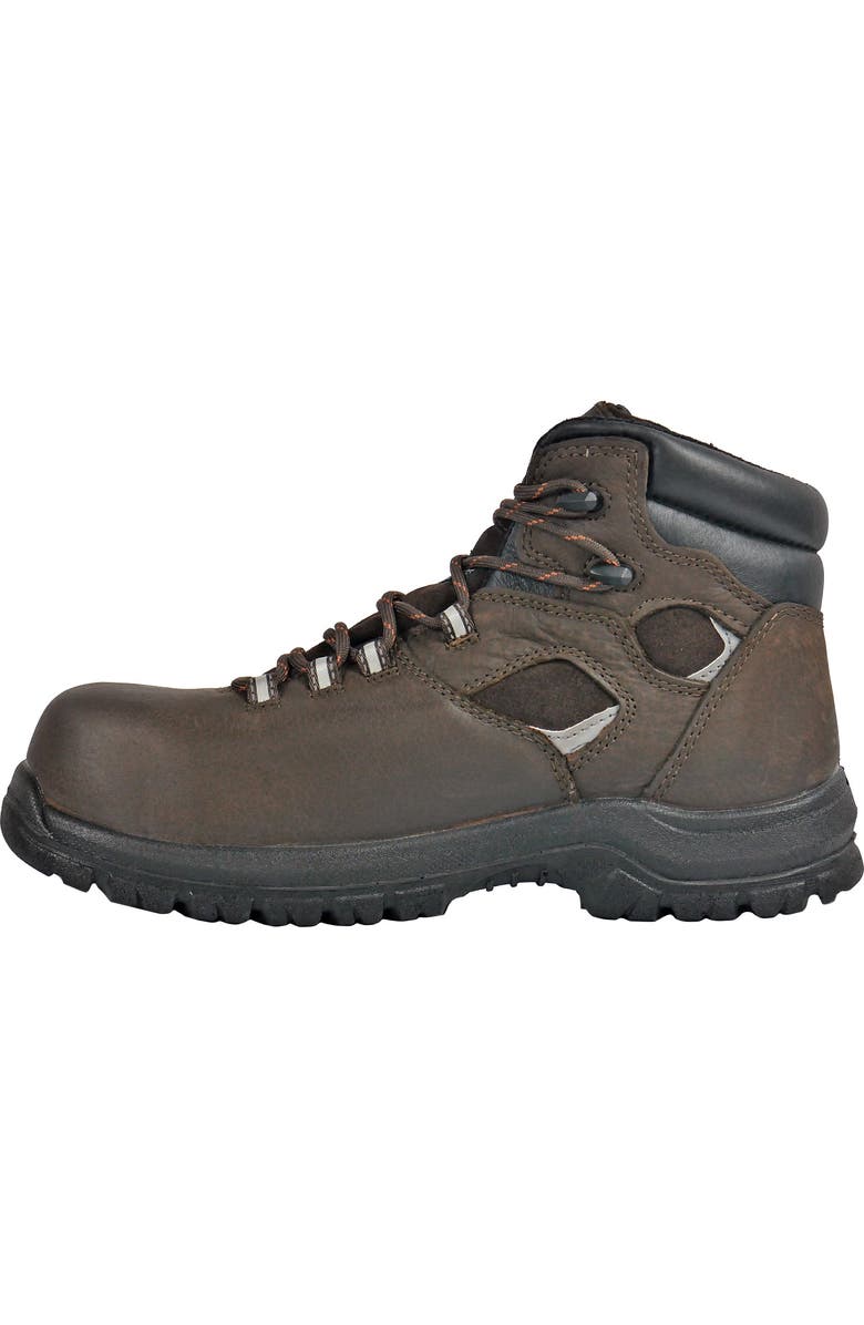 Hoss Boot Company HOSS Lorne 6 Inch Composite Toe Work Boot, Alternate, color, Brown