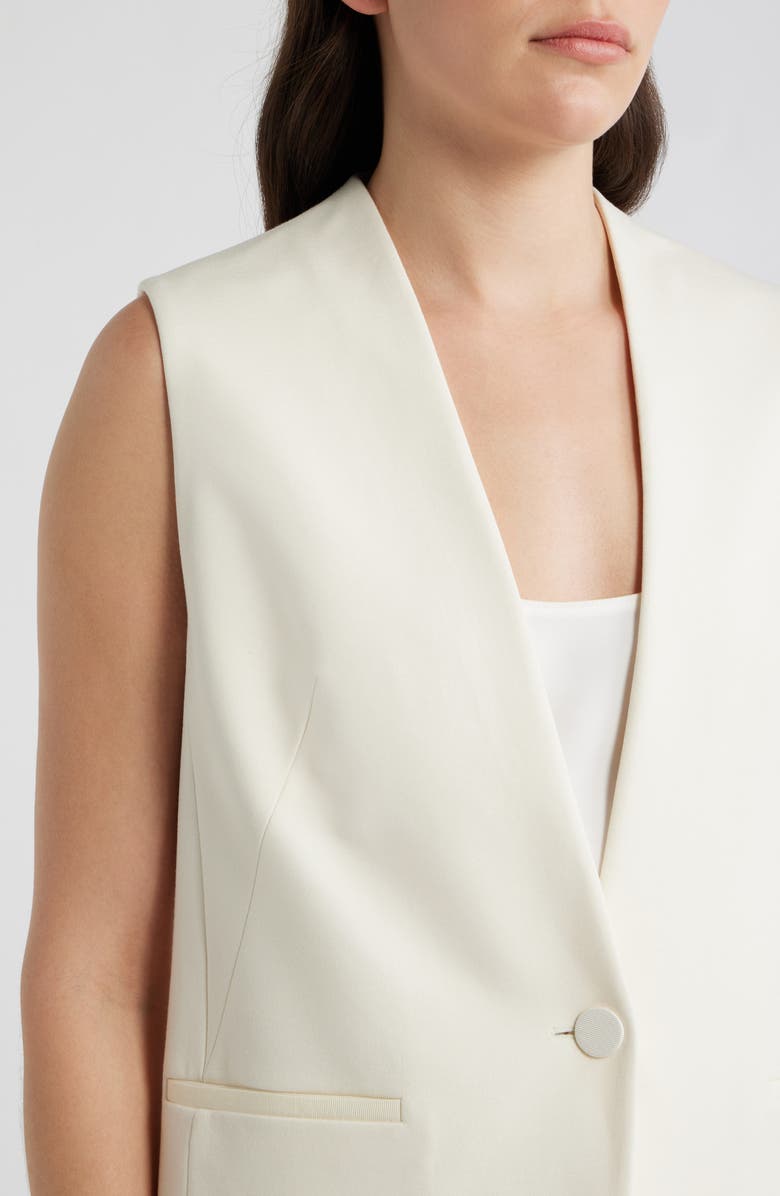 BOSS Jemmania Vest, Alternate, color, Soft Cream