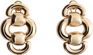 MANGO Embossed Pendant Drop Earrings