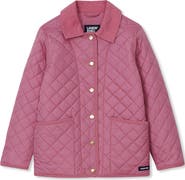 Lands' End Girls Quilted Water Resistant Jacket