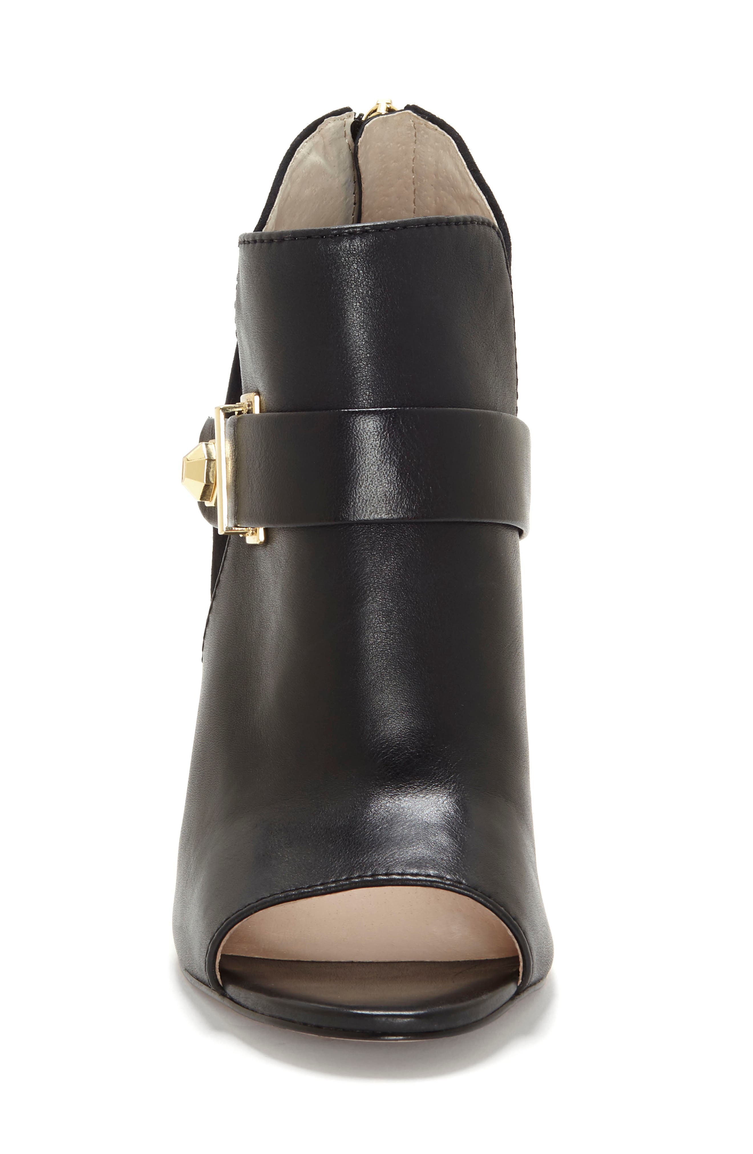 Louise et Cie Lander Open Toe Genuine Calf Hair Bootie, Alternate, color, 