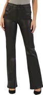 KUT from the Kloth Ana Fab Ab Coated High Waist Flare Jeans