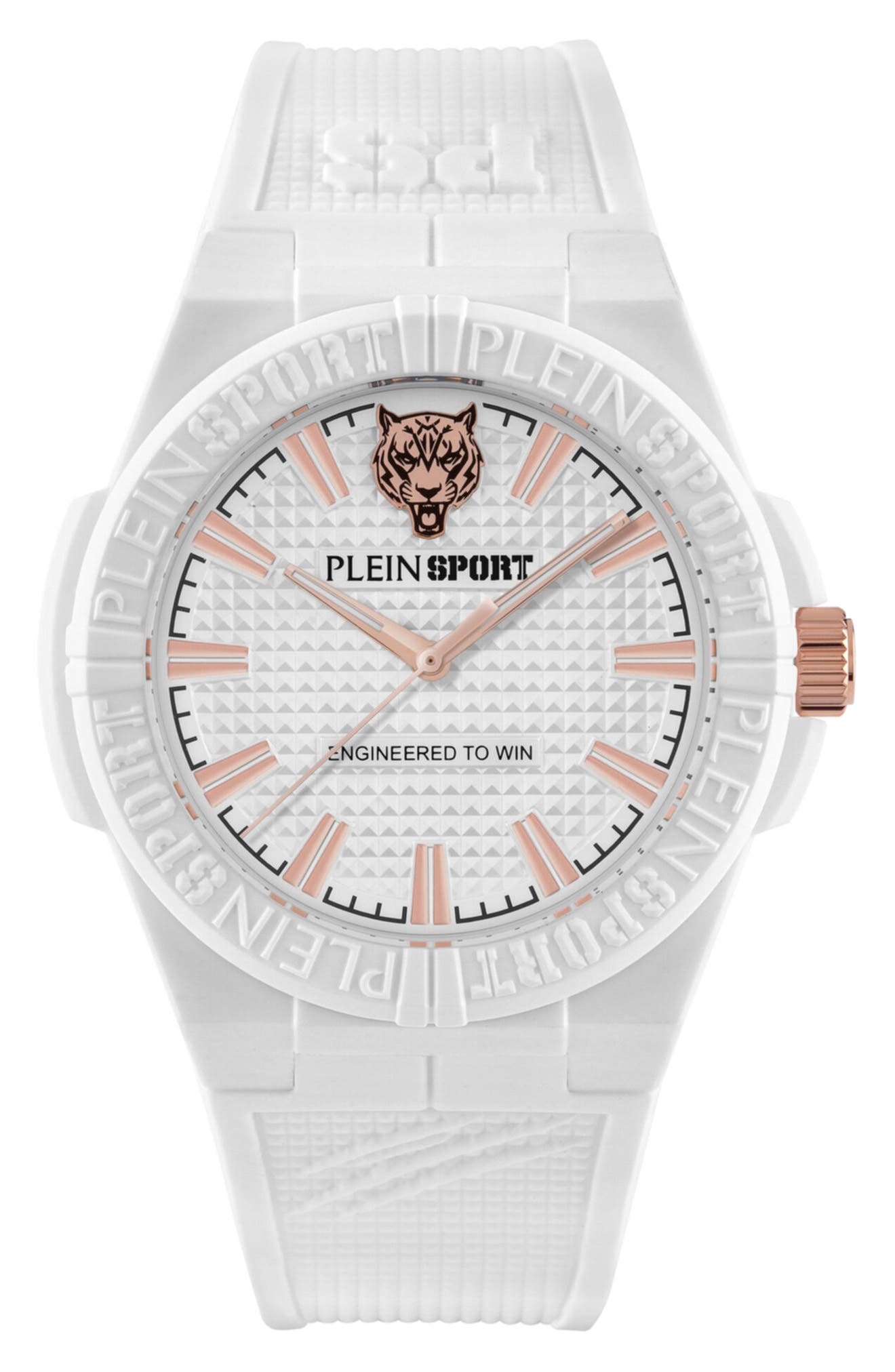 PLEIN SPORT Laserstrike Nylon Strap Watch, 42mm