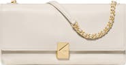 Kate Spade New York deco fine grain leather convertible chain shoulder bag