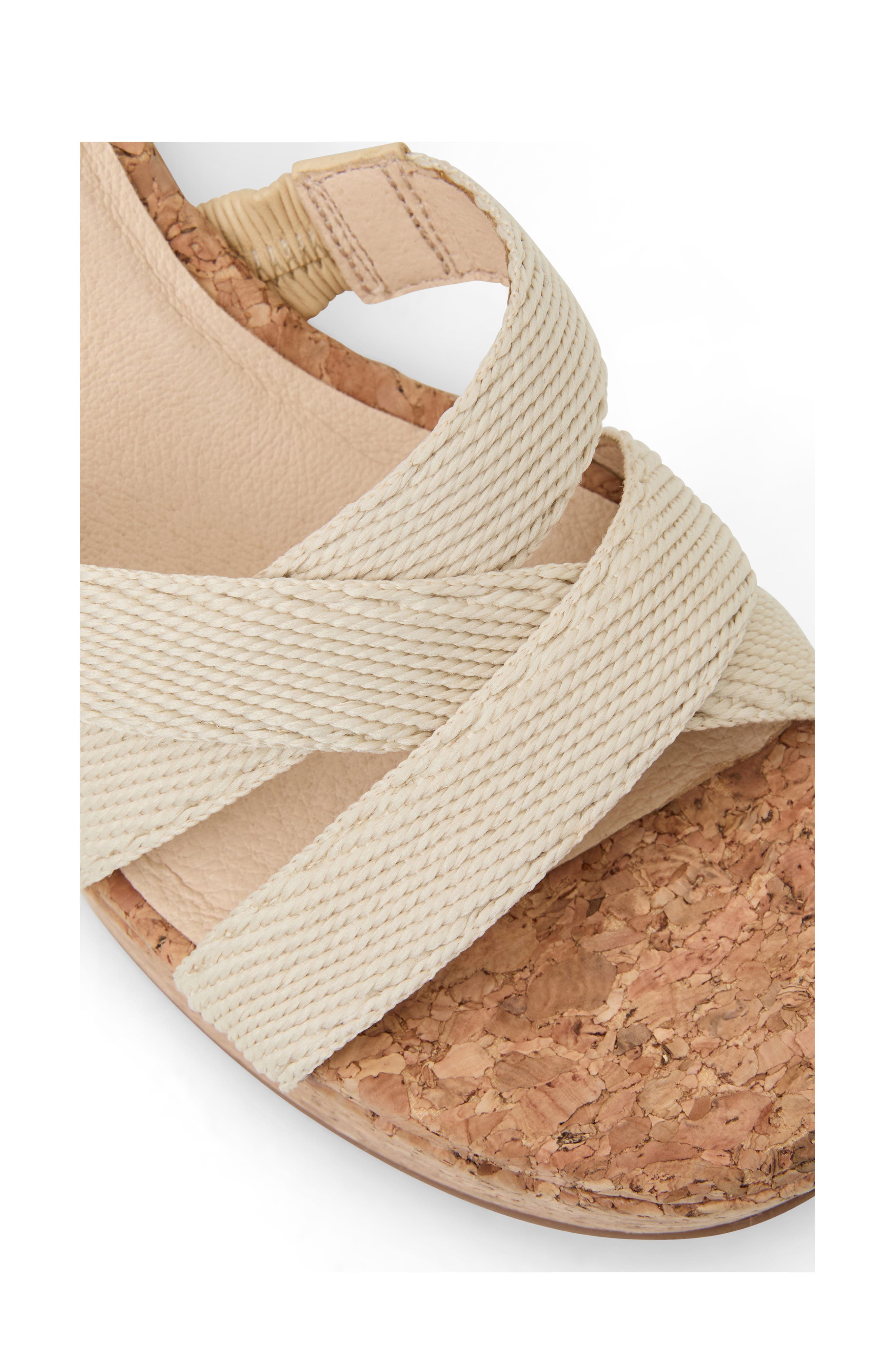 Pippa Platform Wedge Sandal, Alternate, color, NATURAL
