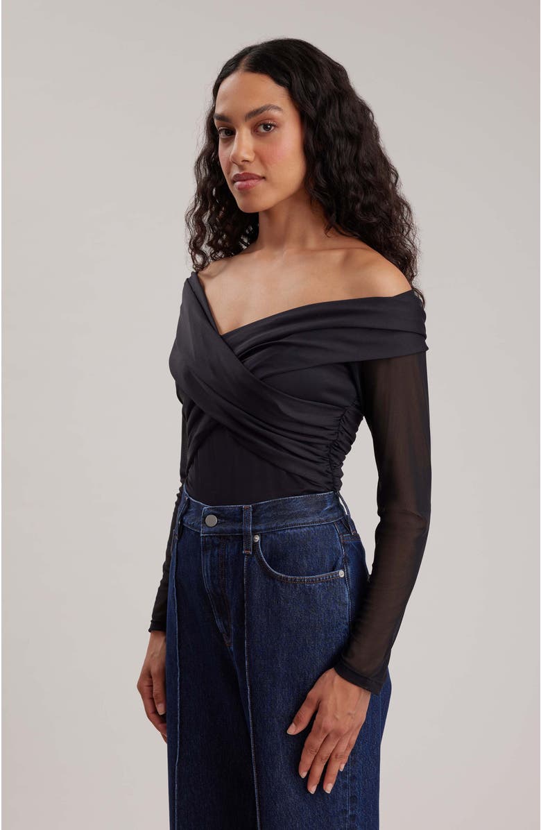 Anne Fontaine Davis T-Shirt, Alternate, color, Black